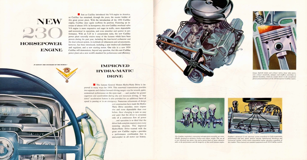 1954 Cadillac Brochure Page 3